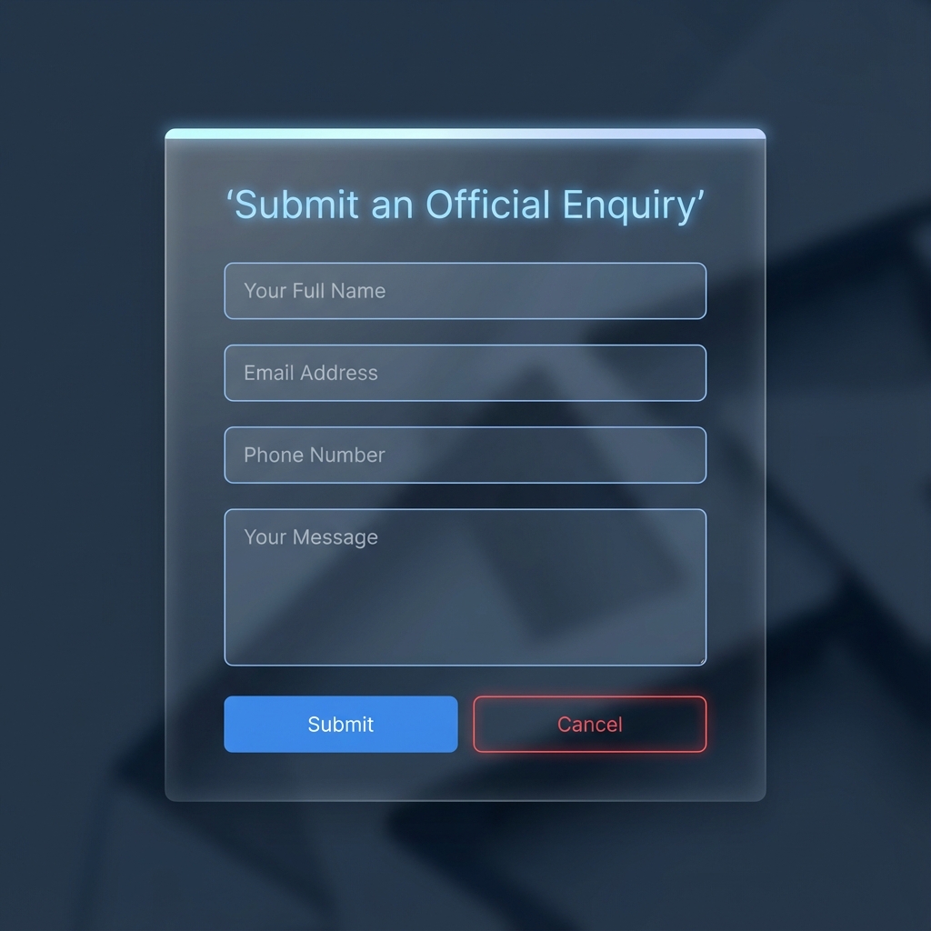 Enquiry Form Snapshot